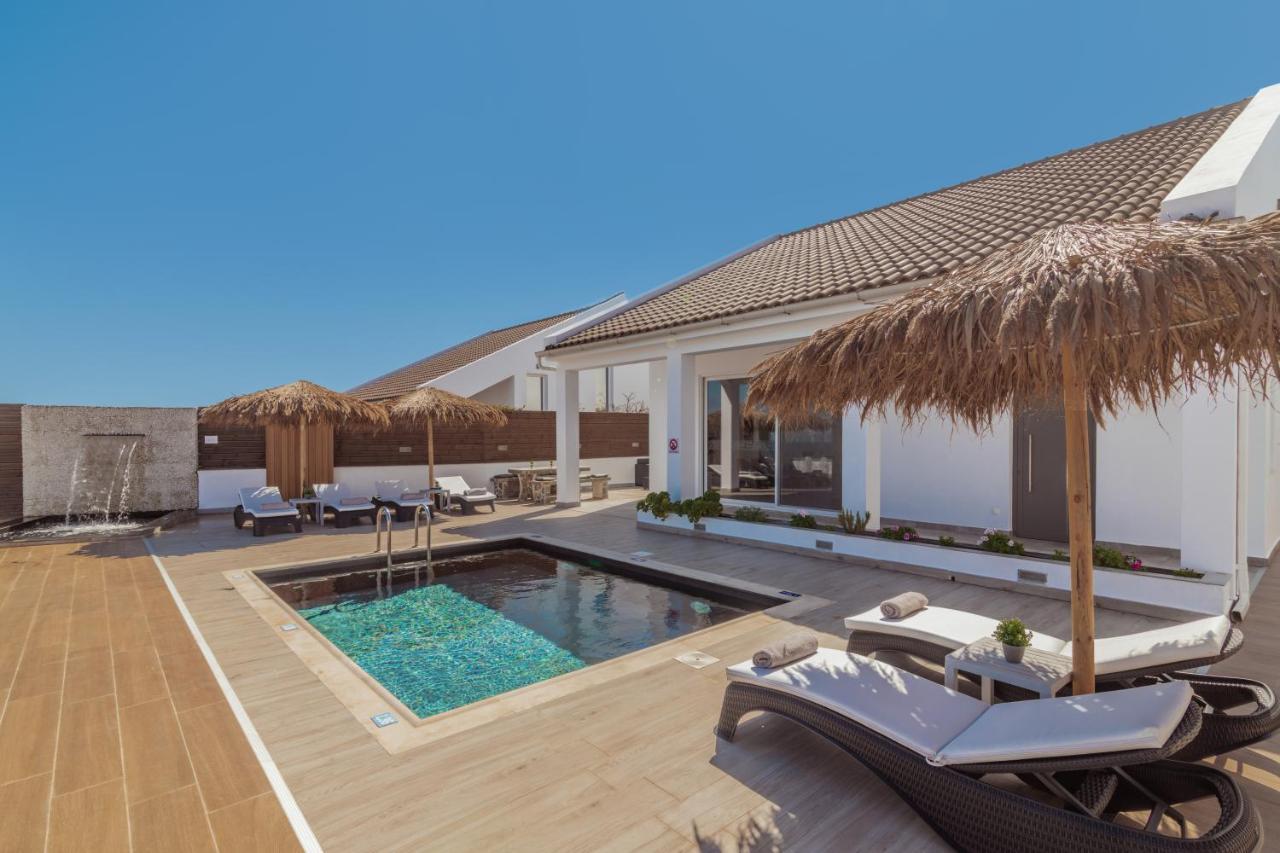 Luxury Villa Cavo Mare Thalassa With Private Pool & Jacuzzi Plános Exterior foto